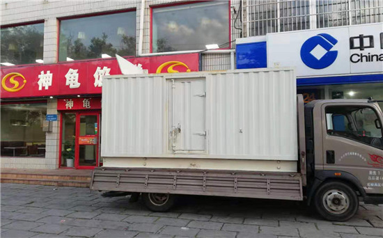 兴隆华侨农场出租发电机施工案例